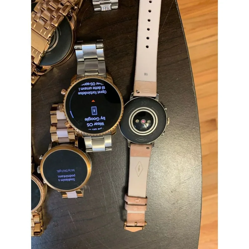 Fossil Gen 4 Watch Lot Of 6 womens Watches Please Read Description